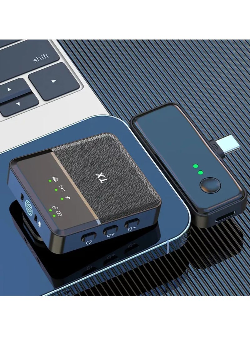 Tx 3-in-1 Wireless Microphone for iPhone & Type-C Devices – Dual Mic System for Clear Audio Recording and Streaming - Image 5
