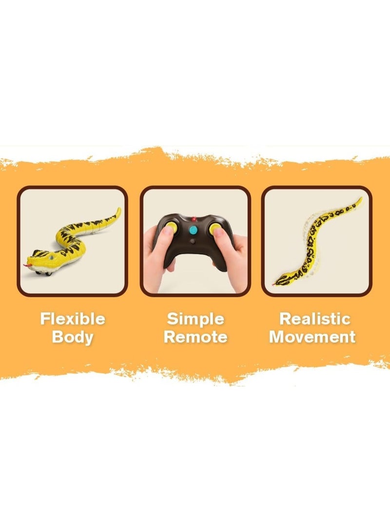 Terra RC Snake - Yellow Anaconda AN2930Z - Image 5