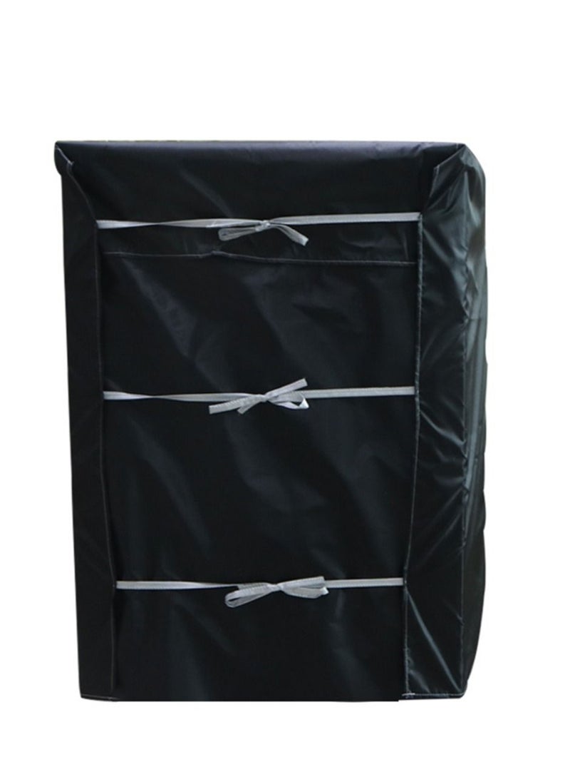 Y&D - Washer Cover Dryer Washine Machine Waterproof and Dustproof Thickening Front-Loading Coating Oxford Cloth Full-automatic Roller Washing Sun-resistant Dust - Image 1
