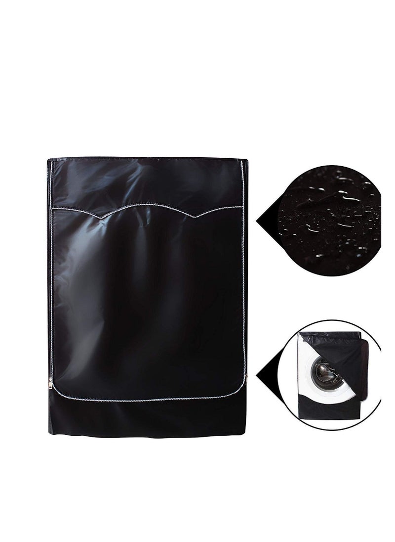 Y&D - Washer Cover Dryer Washine Machine Waterproof and Dustproof Thickening Front-Loading Coating Oxford Cloth Full-automatic Roller Washing Sun-resistant Dust - Image 1