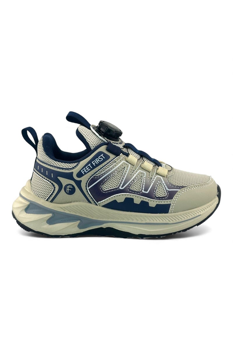 Feet First Bolt Flow Kids Lightweight Sports Sneakers 86-890-30 Navy - Image 1
