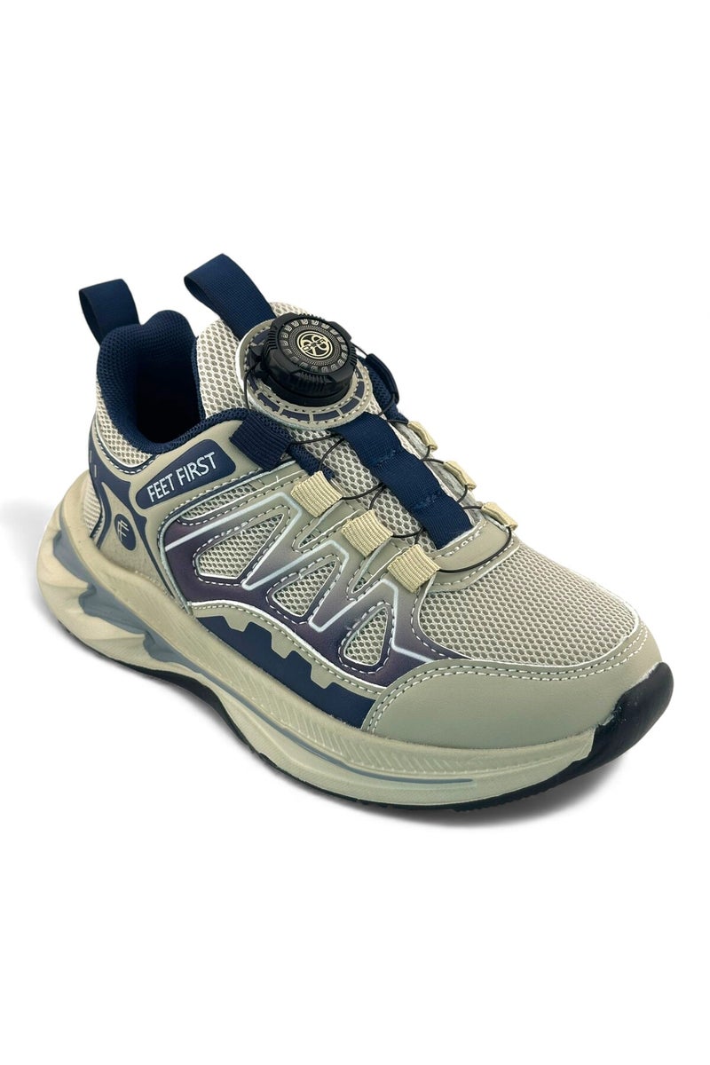 Feet First Bolt Flow Kids Lightweight Sports Sneakers 86-890-30 Navy - Image 4