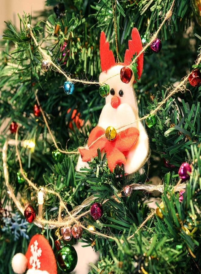 Zhanmai Christmas Bells, 300 Pieces Craft Bells, DIY Bells for Wreath, Holiday Home and Christmas Decoration (Multi-Color, 0.3/0.4/0.47 inch) - Image 3