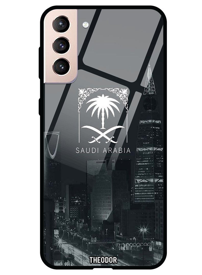 Theodor Protective Tempered Glass Case Cover Samsung Galaxy S21  Ksa 1 - Image 1