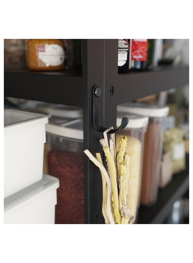 erorex Hook for post, black, 7x5x3 cm 2 pack - Image 4