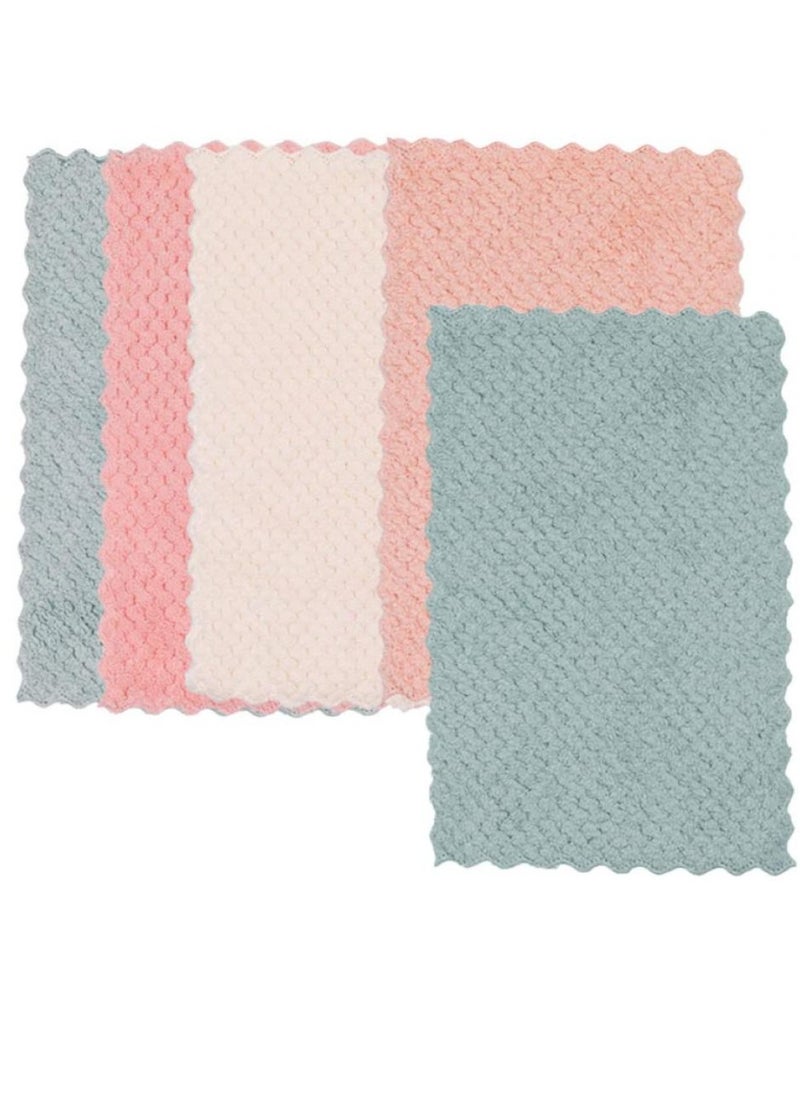 AIWANTO 5Pcs Kitchen Cleaning Towel Cleaning Cloth Kitchen Cleaning Towel Car Cleaning Towel  - Image 3
