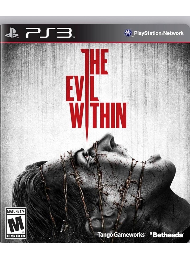 بلاي ستيشن ذا إيفل ويذن لجهاز بلايستيشن 3 (PS3) | لعبة رعب وبقاء وأكشن | رعب نفسي وأسلوب لعب يعتمد على التخفي | النسخة العالمية | تصنيف PEGI 18