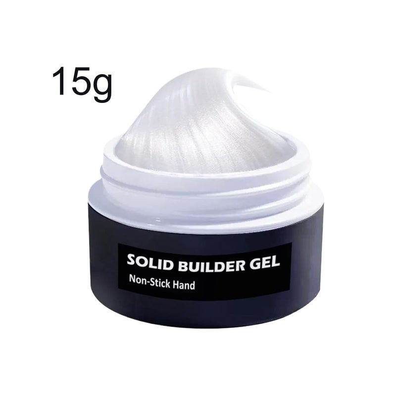 Hard Gel For Nails - Non-Sticky Durable Gel For Long-Lasting Manicure, Smooth Easy-To-Apply Formula With Glossy Finish, Women’s Nail Accessory For Special Occasions Practice Everyday Home Seasonal - Image 2