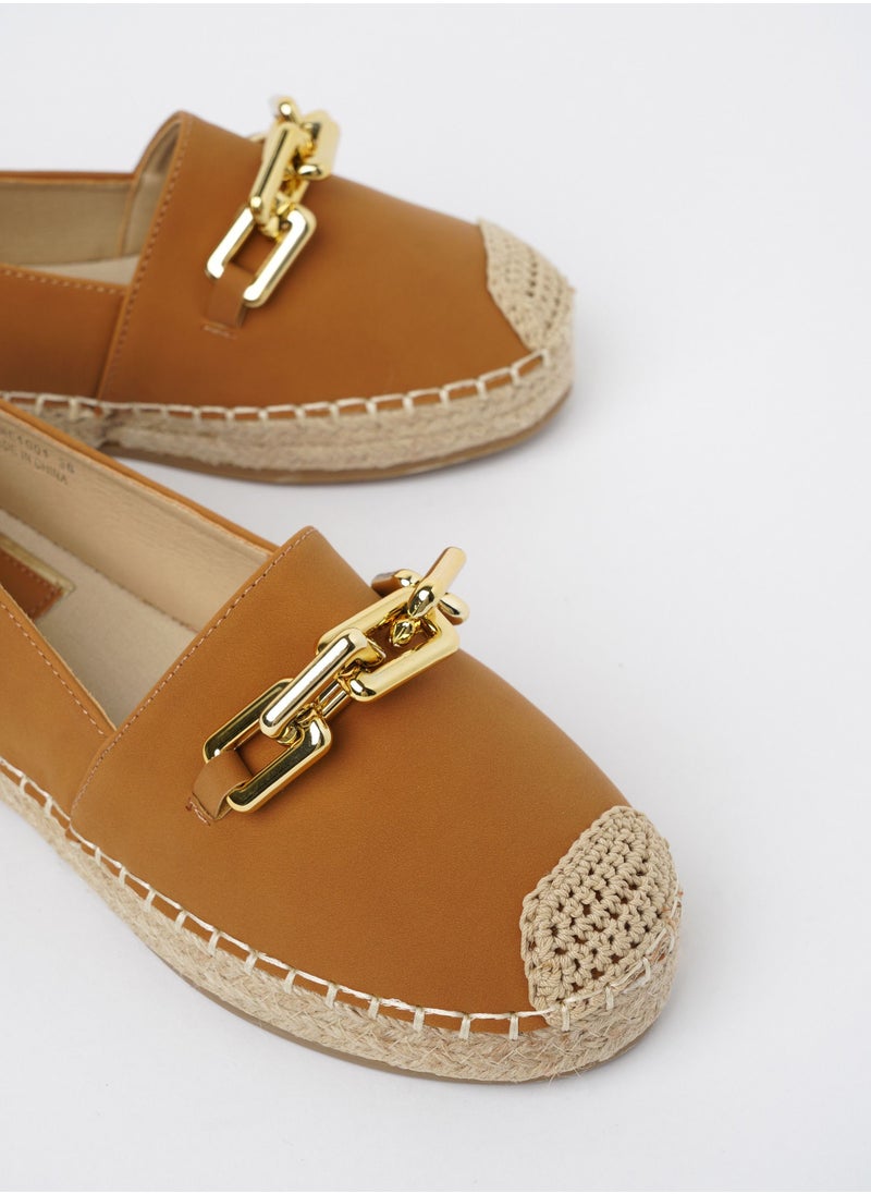 Jove - JOVE Women's Casual Espadrilles TAN - Image 1