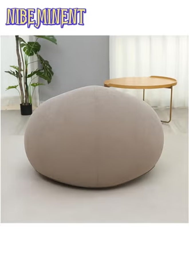 NIBEMINENT Beanless Bag Inflatable Chair, Air Sofa Outdoor Inflatable Lazy Sofa Chair No Filler,Washable Couch Bean Bag Chair Folding,for Organizing Plush Toys Or Memory Foam with Inflatable Device - Image 3