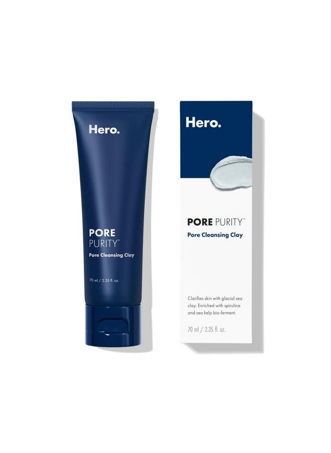 Hero Cosmetics Pore Purity Clay Mask 2.35 Fluid Ounces  - Image 1