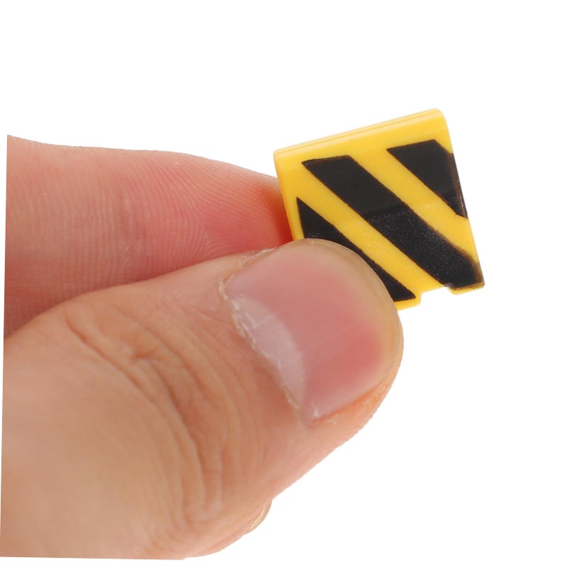Mini Traffic Barrier Toy Set Road Block Model For Kids Play And Education - Image 4