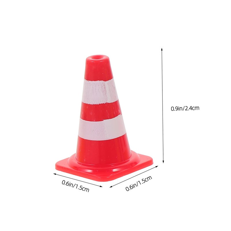 Mini Traffic Barrier Toy Set Road Block Model For Kids Play And Education - Image 3