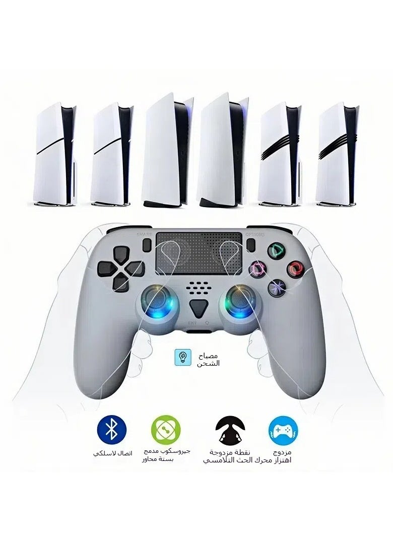 General - PS5 Pro PS5 Slim PS5 host wireless Bluetooth controller with vibration six-axis macro programming - Image 1