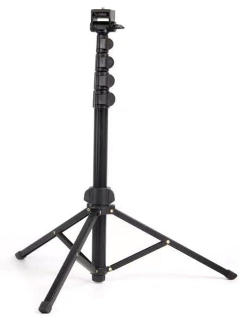Jmary MT39 61inch Aluminum Extendable Cell Phone Tripod Stand with Selfie Stick Tripod and Phone Clip - Image 5
