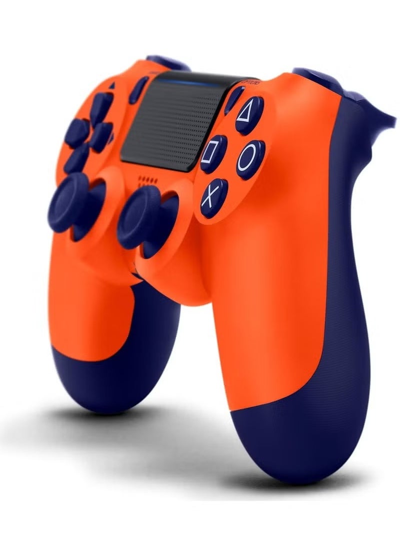 JAJEEK "Wireless PS4 Controller – White & Sunset Orange, Precision Control, Enhanced Vibration, Built-In Touchpad, Integrated Speaker, 3.5mm Audio Jack, Long Battery Life, Ergonomic Comfort"  - Image 2