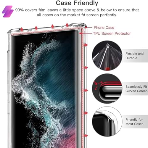 Mobilebies® 2 Pack Unbreakable Membrane Screen Protector Guard Compatible For Motorola Edge 60 Fusion, 6.67 Inch | Hydrogel Membrane Ultra Smooth Touch, fingerprint working with installation kit - Image 4