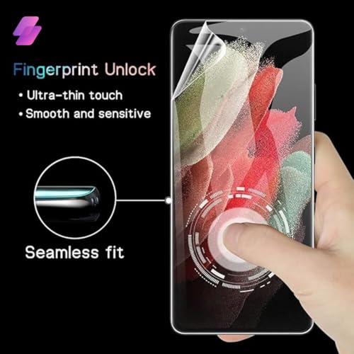Mobilebies® 2 Pack Unbreakable Membrane Screen Protector Guard Compatible For Motorola Edge 60 Fusion, 6.67 Inch | Hydrogel Membrane Ultra Smooth Touch, fingerprint working with installation kit - Image 5