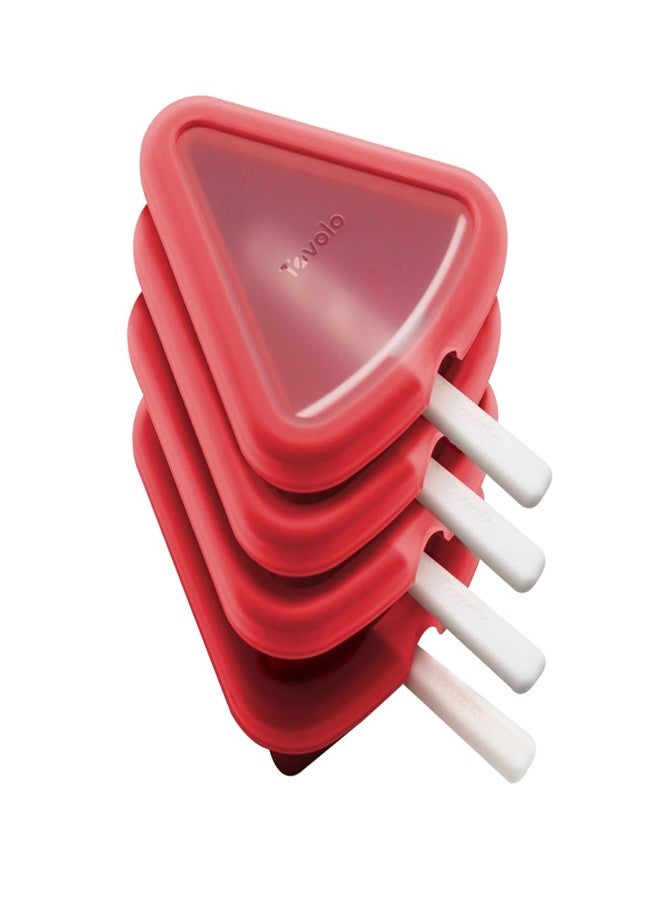 Tovolo Stackable Watermelon Pop Molds Set of Four for Making Mess-Free Frozen Treats - Image 3