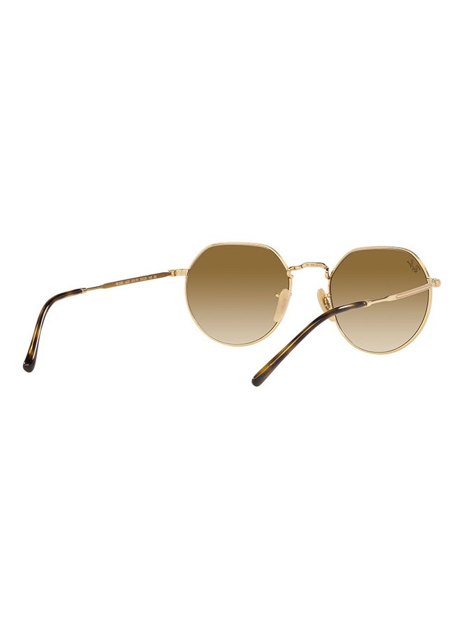 Ray-Ban Unisex Unisex Asymmetrical Sunglasses - RB3565 001/51 53 - Lens Size: 53 Mm - Image 3