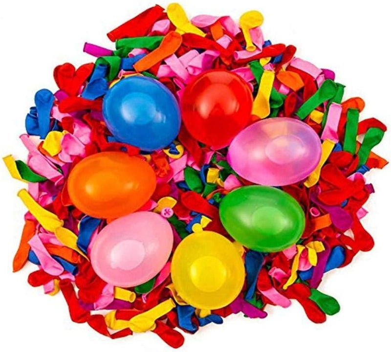 DH 1000 pcs Water Balloons Refill Kit for Water Sports Water Fight + 3 Refill Tools - Image 1