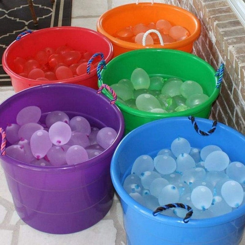 DH 1000 pcs Water Balloons Refill Kit for Water Sports Water Fight + 3 Refill Tools - Image 5