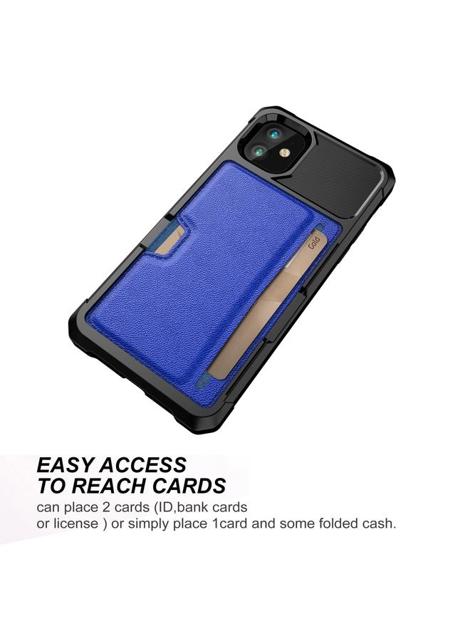 اس-توب جراب هاتف iPhone 11 ZM02 مزود بفتحة للبطاقات - Image 4