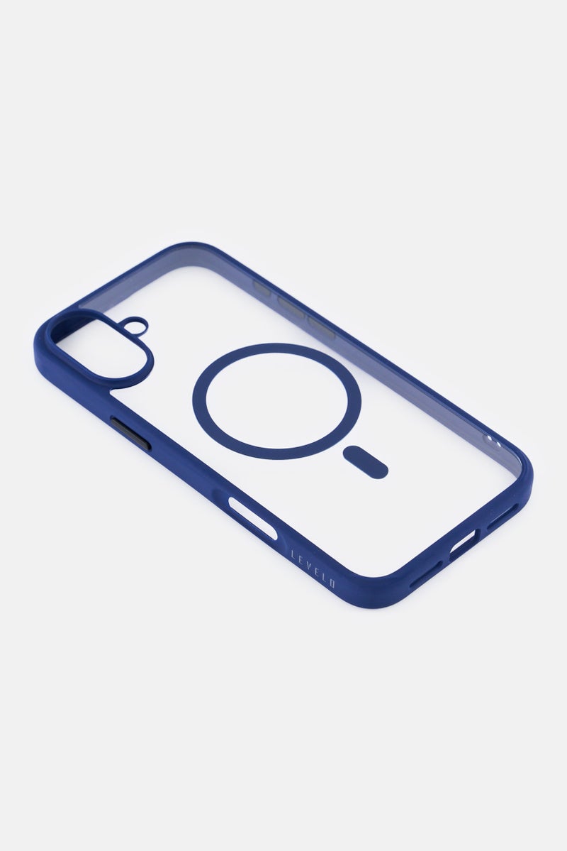 LEVELO iPhone 16 Plus Magsafe Protective Case, Navy - Image 4