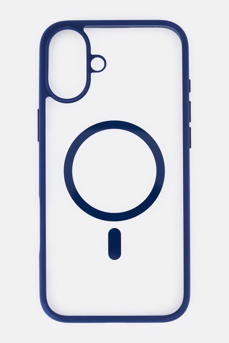 LEVELO iPhone 16 Plus Magsafe Protective Case, Navy - Image 1