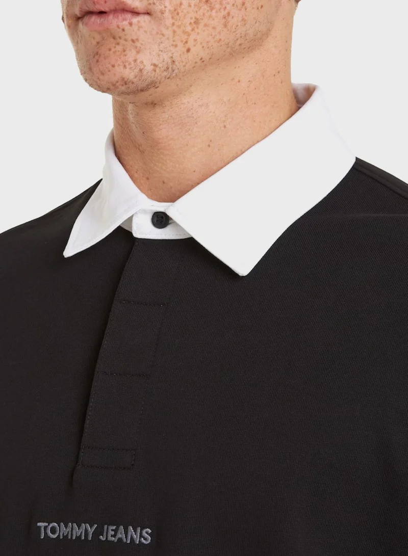 TOMMY JEANS Logo Polo
