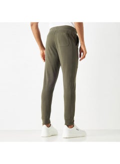 Iconic Iconic Mosean Joggers with Drawstring Closure and Pockets  - Image 3