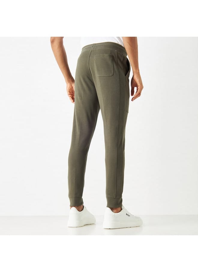 Iconic - Iconic Mosean Joggers with Drawstring Closure and Pockets - Image 1
