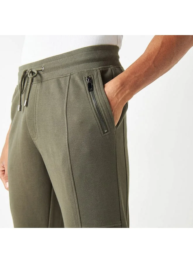 Iconic Iconic Mosean Joggers with Drawstring Closure and Pockets