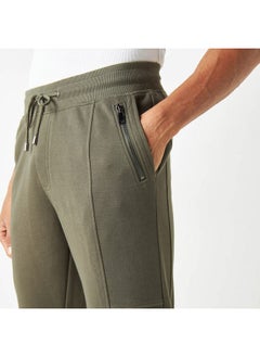 Iconic Iconic Mosean Joggers with Drawstring Closure and Pockets  - Image 4