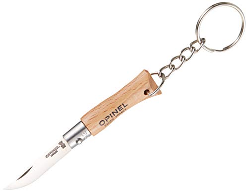 Opinel Stainless Steel INOX Folding Knife, Beechwood Handles, Smaller Sizes No.02 to No.05, Made in France (No.05) - Image 4