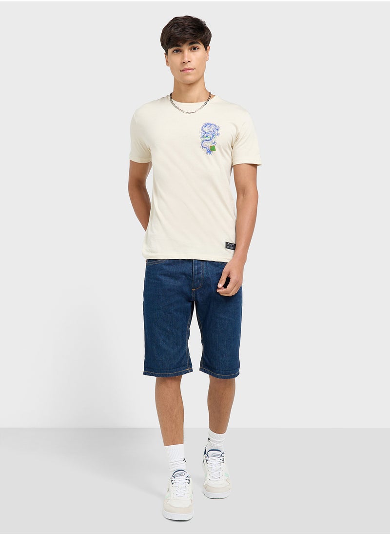 BRAVE SOUL Graphic Print T-Shirt  - Image 4