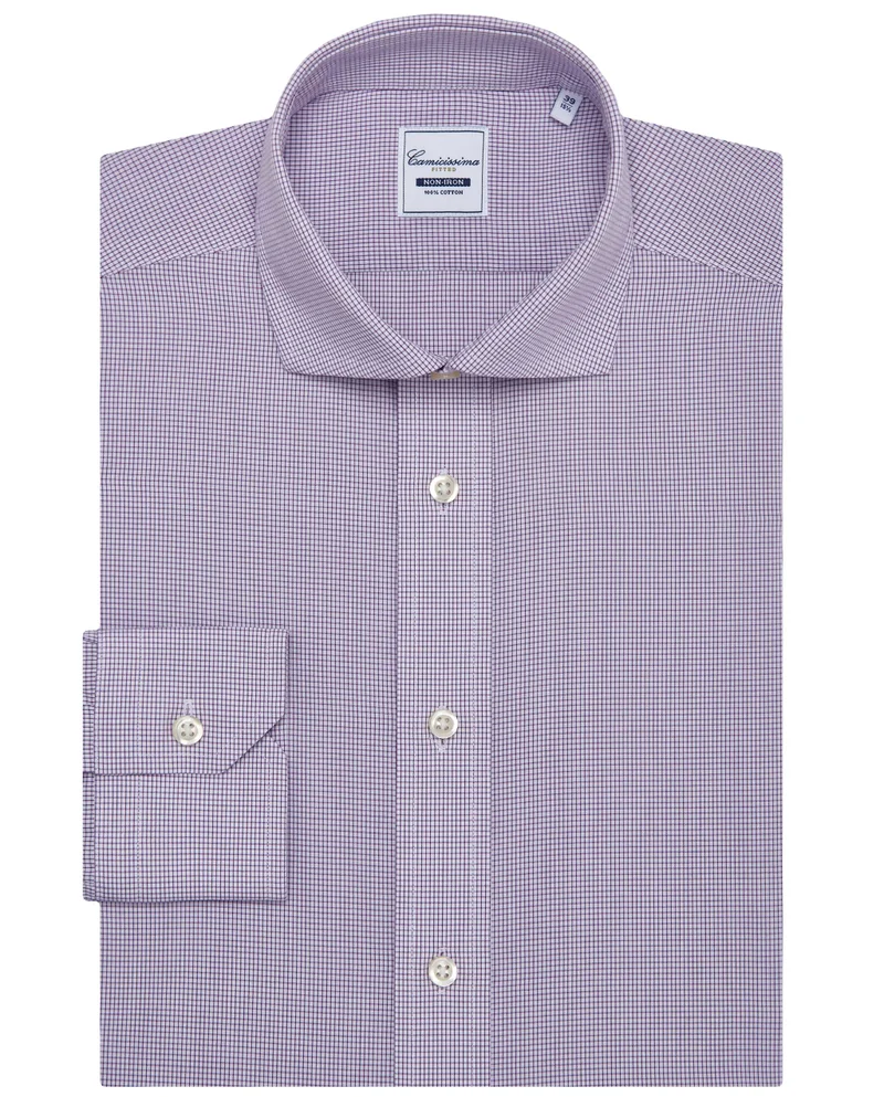 Camicissima Checked Poplin Non Iron Shirt