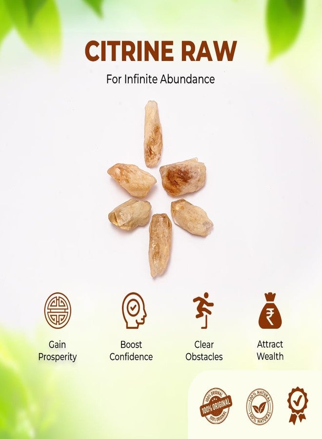 GOLDEN QUARTZ - THE CRYSTAL HUB GOLDEN QUARTZ - Yellow Citrine Raw Crystal Rough Gemstone Reiki Healing Energy Vastu,Cleansing & Spiritual Growth Brazilian Citrine Growth (1, Citrine) - Image 2
