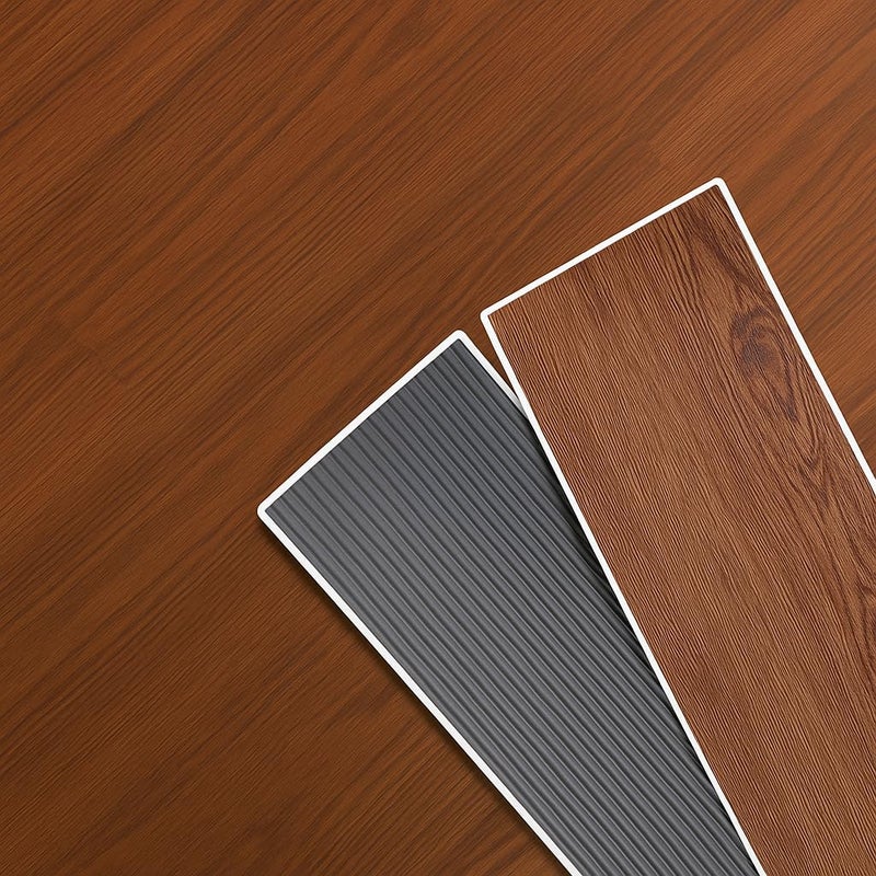 Sun Bird Flooring Tile Peel & Stick Floor Tile Self Adhesive Vinyl Plank Waterproof Tile Sticker for DIY Bedroom, Living Room, Kitchen 15.24 x 91.44 cm (10) - Image 1