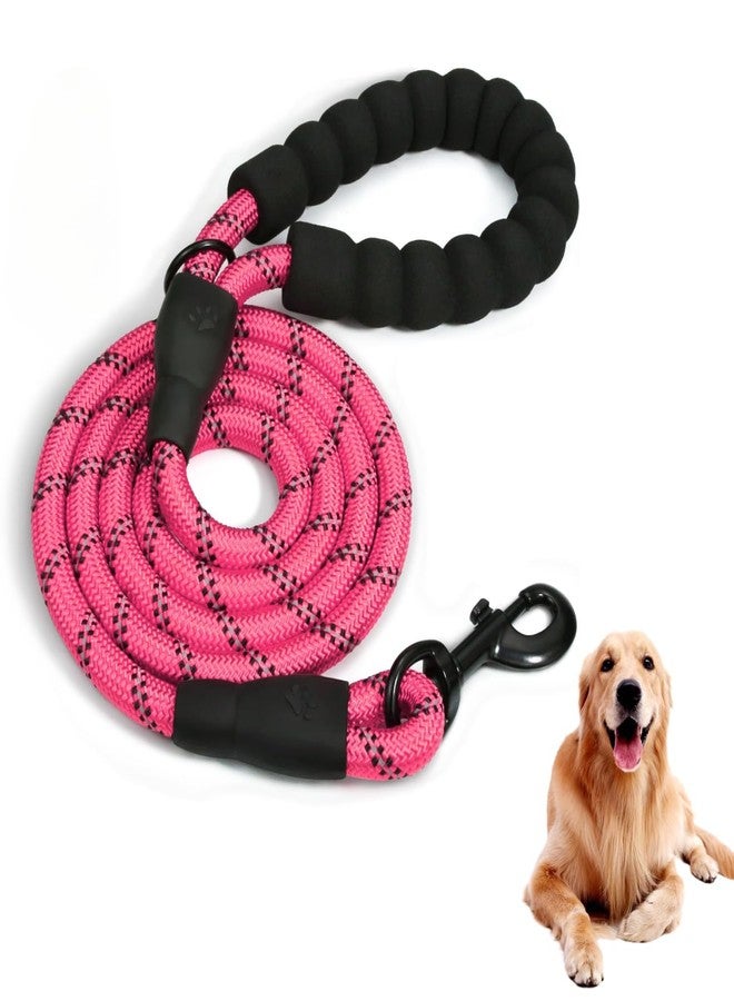 Flavizo 2M Training Leash for Dogs - Adjustable Dog Belt for Large Small Pets, Soft Handle Outdoor Walking Running Obedience Control Strap Lead (Pink) - Image 1