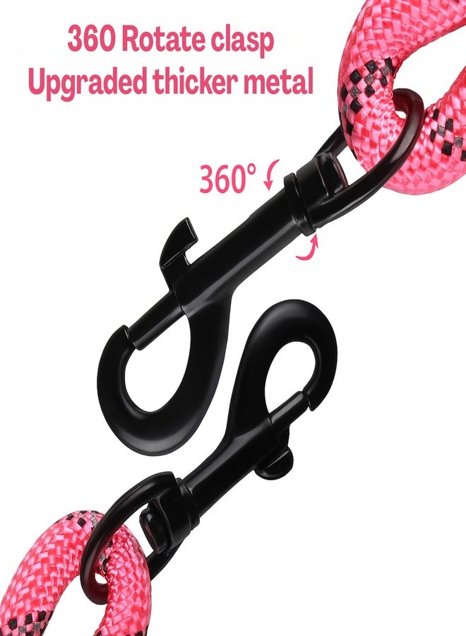 Flavizo 2M Training Leash for Dogs - Adjustable Dog Belt for Large Small Pets, Soft Handle Outdoor Walking Running Obedience Control Strap Lead (Pink) - Image 3