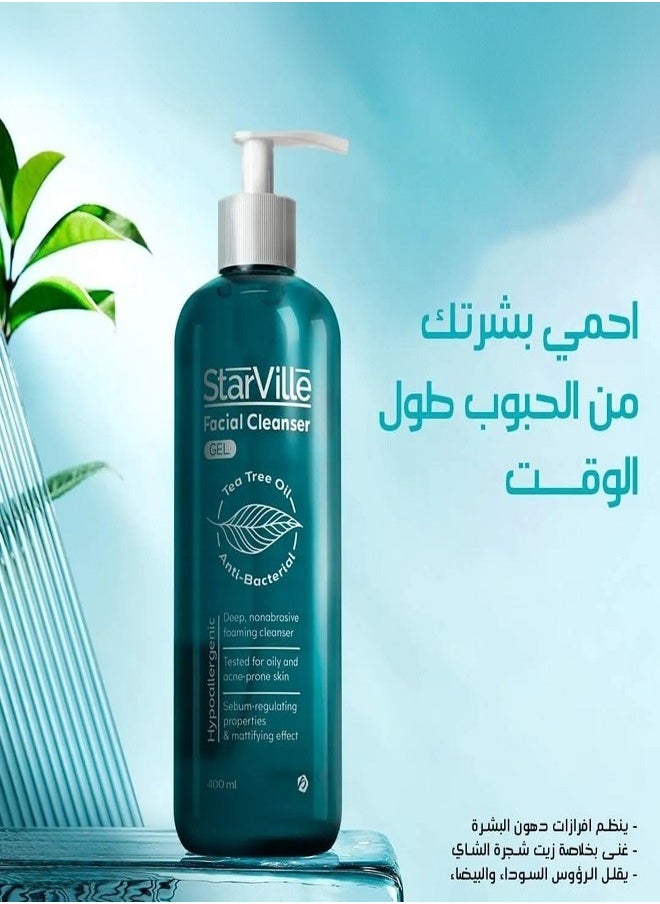 starville Acne Prone Skin Facial Cleanser 400ml  - Image 3