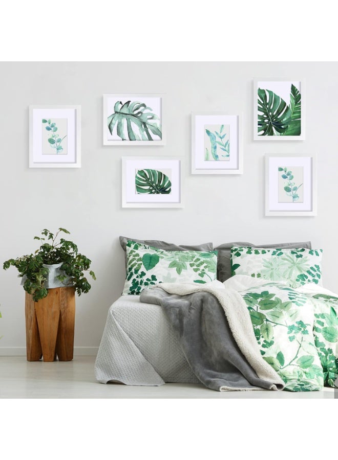 Bukela 8x10 Picture Frame White Set of 6, Display Pictures 5x7 with Mat or 8x10 without Mat for Wall or Tabletop - Image 5