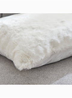 Home Box Faux Rabbit Fur Filled Cushion 45 x 45 cm  - Image 3