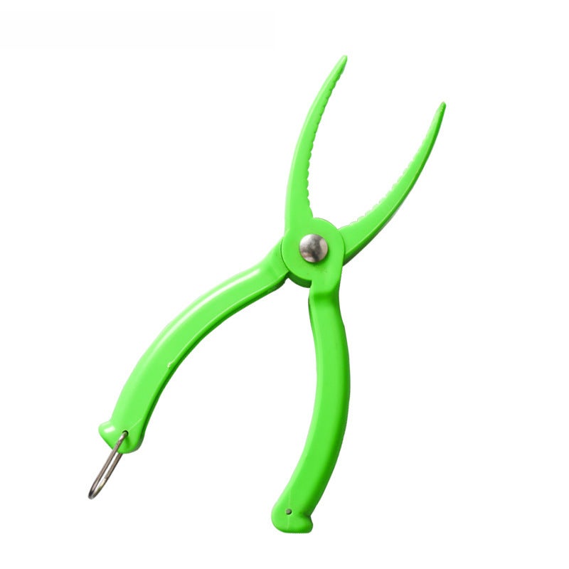 Generic New Design ABS Fish Grip Lure Pliers Fishing Tool Green