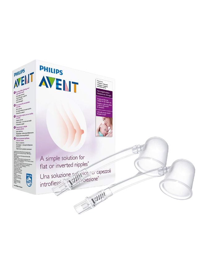 Philips Avent 2-Piece Avent Nipplette Nipple Shield Set, Softness and Flexibility, Clear - SCF152/02 - Image 3
