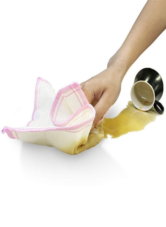 Namzi 20 PCS Wood Fiber Cleaning Cloth with 8 Layers Natural - Image 2