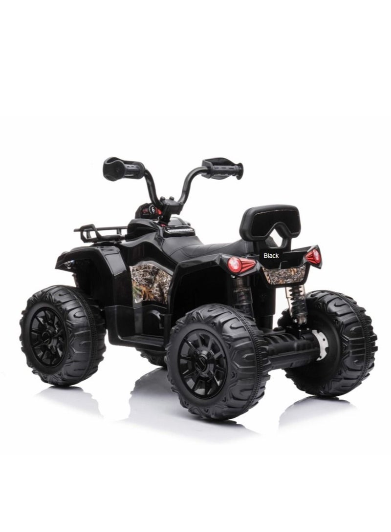 ATV Quad Bike Cross Country Black 12v - Image 3