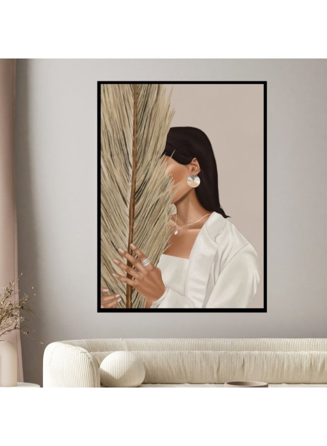 Wall paintings to decorate your home, size 40*60, black frame