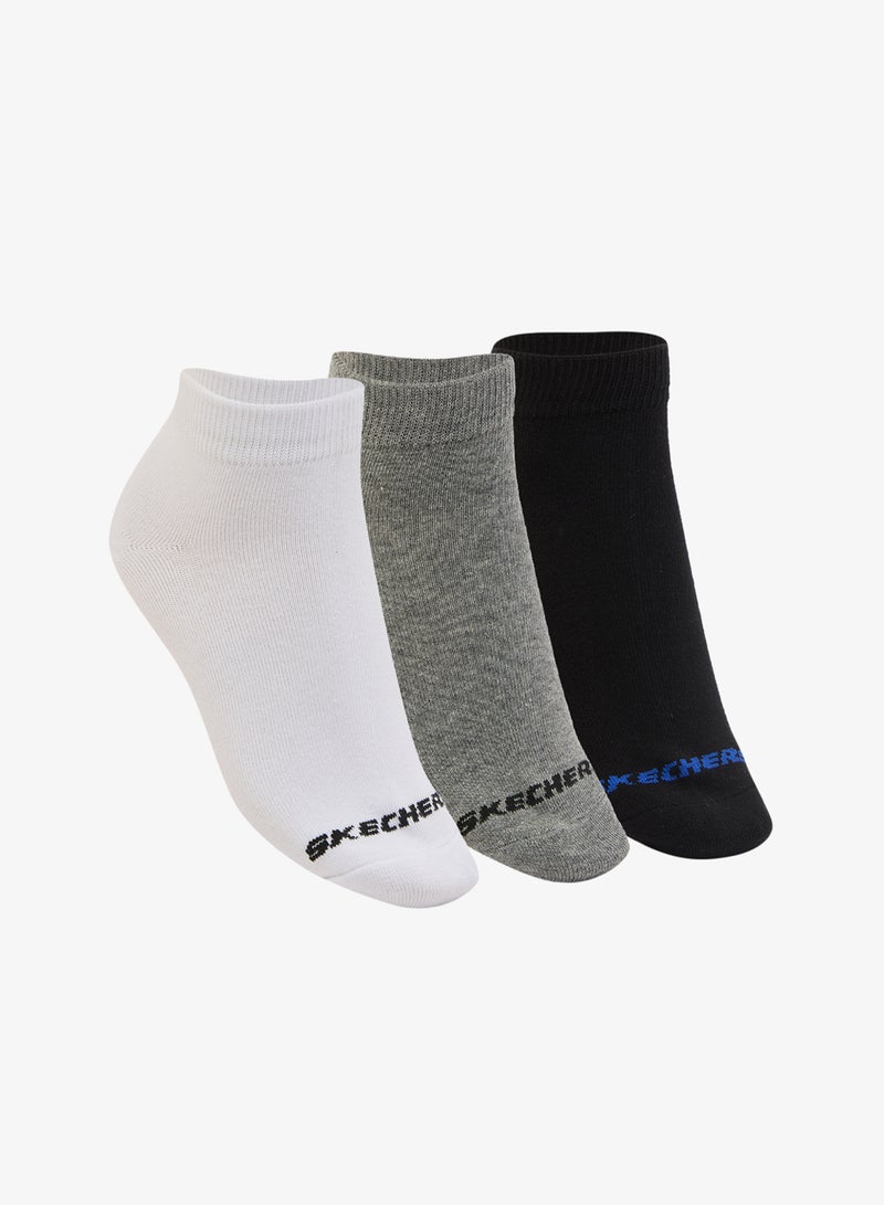 سكيتشرز جوارب ربع طول غير تيري عبوة من - Image 1